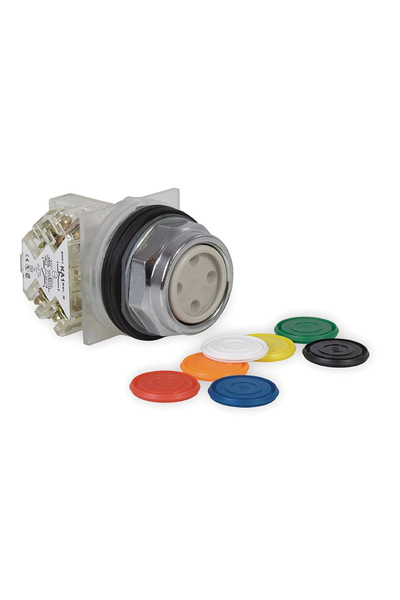 Schneider Electric - Schneider 9001KR1UH13 30mm 1K/A Yaylı Dönüşlü Sıva Altı 7 Renk Seçenekli Buton