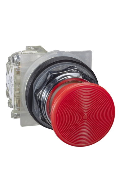 Schneider 9001KR24RH13 30mm 1 K/A Kırmızı 35mm Mantar Kafalı Buton Schneider 9001KR24RH13 30mm 1 K/A Kırmızı 35mm Mantar Kafalı Buton