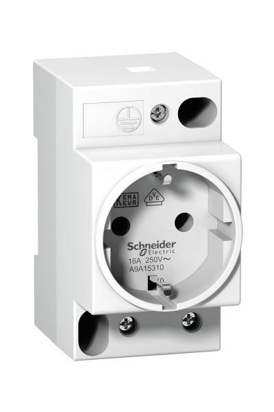 Schneider Electric - Schneider A9A15310 Ray Tipi Topraklı Modüler Priz Schneider Electric - Schneider A9A15310 Ray Tipi Topraklı Modüler Priz
