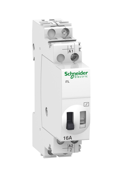 Schneider A9C30311 İtl 130V AC 48V DC 1P 1NA 16A 50/60Hz Darbe Rölesi