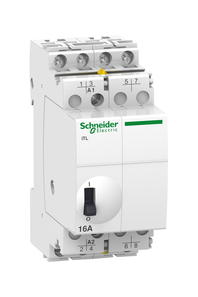 Schneider Electric - Schneider A9C30814 İTL 230V AC 110V DC 4P 16A Darbe Akım Rölesi