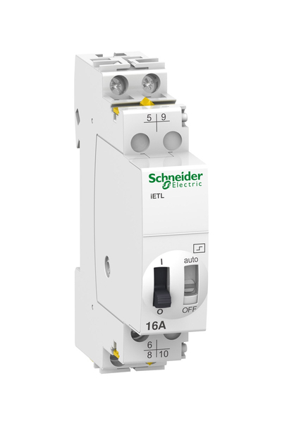 Schneider Electric - Schneider A9C32816 IETL iTL 32 110V DC 230-240V AC 2P 1NA 16A Darbe Akım Rölesi Schneider Electric - Schneider A9C32816 IETL iTL 32 110V DC 230-240V AC 2P 1NA 16A Darbe Akım Rölesi
