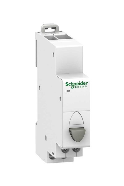 Schneider Electric - Schneider A9E18030 Acti9 İPB 1NK Gri Tek Basmalı Buton