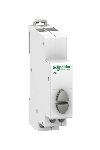 Schneider A9E18035 Acti9 İPB 1NA-1NA Yeşil/Kırmızı Çift Basmalı Buton