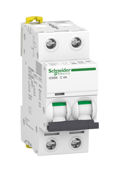 Schneider Electric - Schneider A9F74204 2K 6kA C Tipi 2x4A Otomatik Sigorta