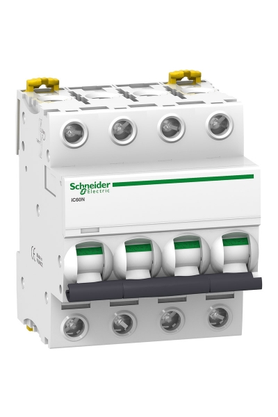 Schneider A9F74463 4K 6kA C Tipi 4x63A Otomatik Sigorta
