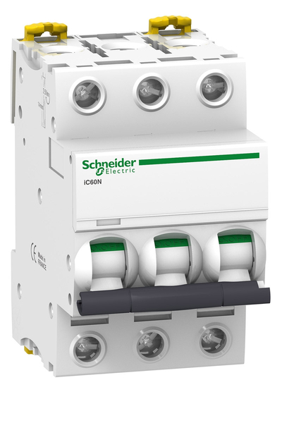 Schneider A9F75363 İC60N 3P 63A D Tipi Minyatür Otomatik Sigorta