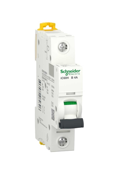 Schneider A9F83104 IC60H 1P 4A B Tipi Minyatür Devre Kesici