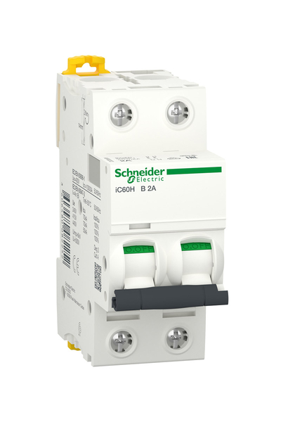 Schneider A9F83202 İC60H 2P 2A B Tipi Minyatür Otomatik Sigorta