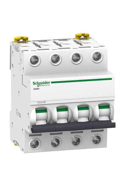 Schneider A9F83416 IC60H 4P 16A B Tipi Minyatür Devre Kesici