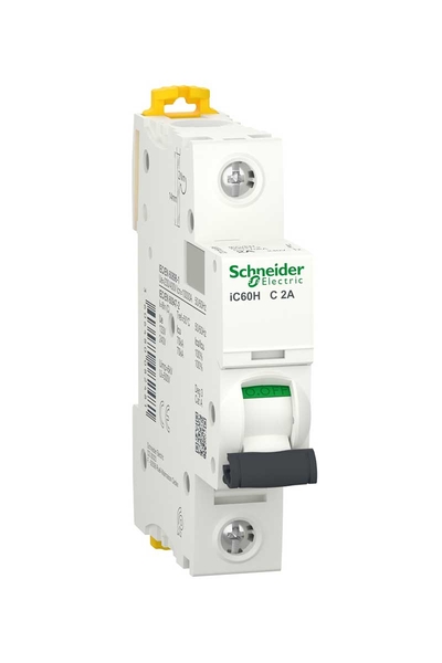 Schneider A9F84102 İC60H 1P 2A C Tipi Minyatür Otomatik Sigorta