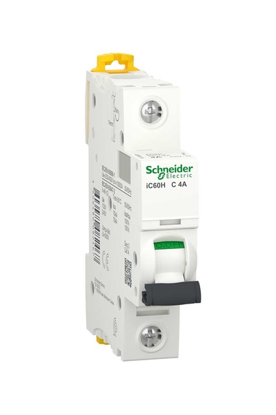 Schneider Electric - Schneider A9F84104 İC60H 1P 4A C Tipi Minyatür Otomatik Sigorta Schneider Electric - Schneider A9F84104 İC60H 1P 4A C Tipi Minyatür Otomatik Sigorta