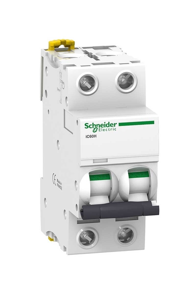 Schneider A9F84203 İC60H 2P 3A C Tipi Minyatür Otomatik Sigorta