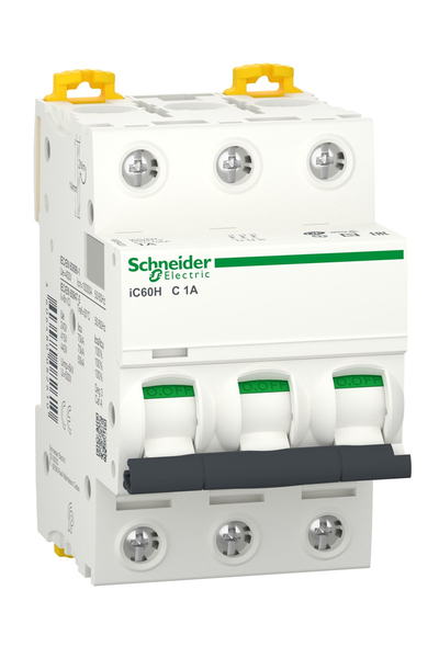 Schneider A9F84301 İC60H 3P 1A C Tipi Minyatür Otomatik Sigorta
