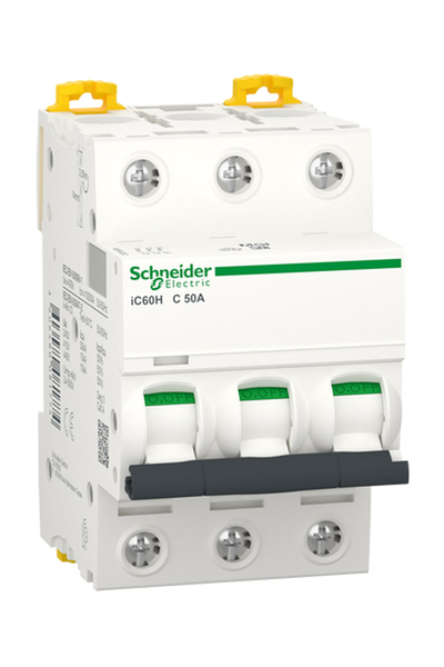 Schneider A9F84350 3K 10kA C Tipi 3x50A Otomatik Sigorta