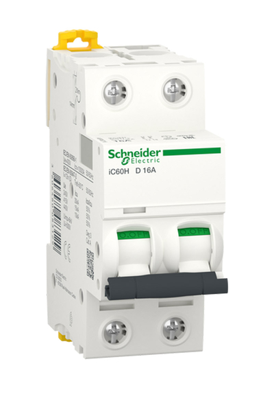 Schneider A9F85216 İC60H 2P 16A D Tipi Minyatür Otomatik Sigorta