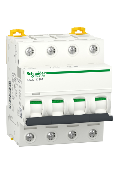 Schneider A9F94420 İC60L 4P 20A C Tipi Minyatür Otomatik Sigorta