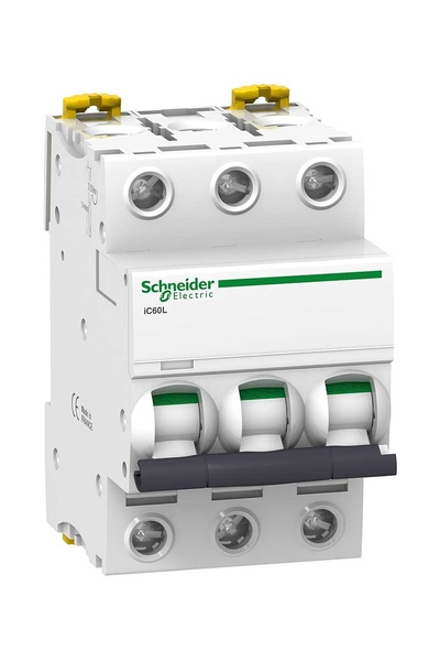 Schneider A9F95310 IC60L 3P 10A K Tipi Minyatür Devre Kesici