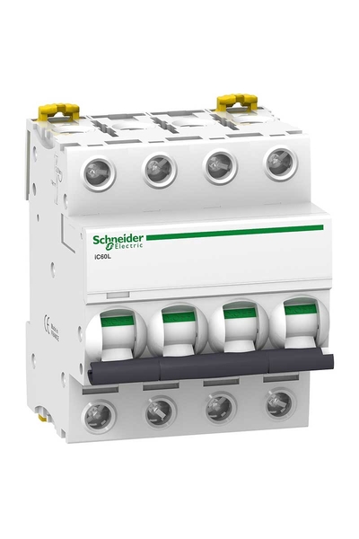 Schneider A9F95416 IC60L 4P 16A K Tipi Minyatür Devre Kesici