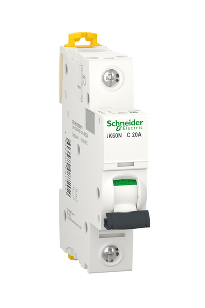 Schneider A9K24120 1K 6kA C Tipi 1x20A Otomatik Sigorta