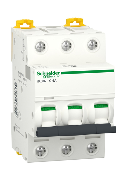 Schneider A9K24306 3K 6kA C Tipi 3x6A Otomatik Sigorta - Thumbnail