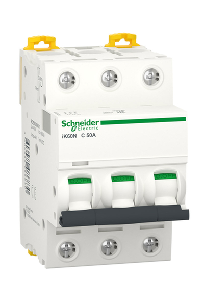 Schneider Electric - Schneider A9K24350 3K 6kA C Tipi 3x50A Otomatik Sigorta