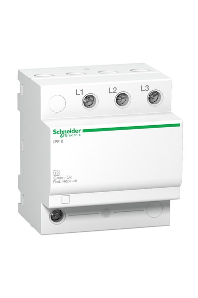 Schneider Electric - Schneider A9L15597 Acti9 iPF K 20 340V 3P Modüler Parafudr Schneider Electric - Schneider A9L15597 Acti9 iPF K 20 340V 3P Modüler Parafudr