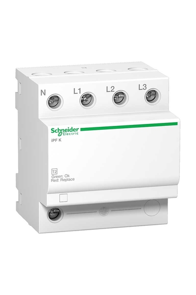 Schneider Electric - Schneider A9L15688 IPF K 340V 3P+N 40kA Modüler Parafudr Schneider Electric - Schneider A9L15688 IPF K 340V 3P+N 40kA Modüler Parafudr