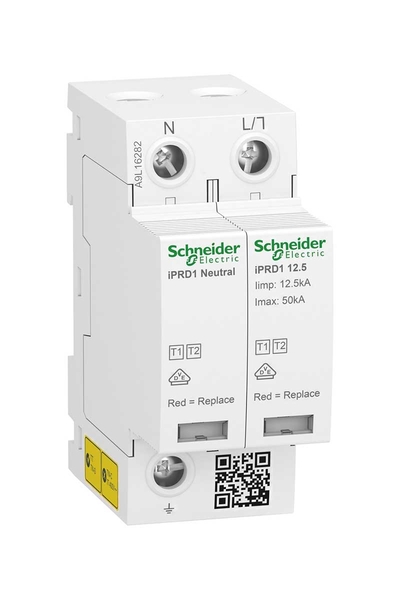 Schneider Electric - Schneider A9L16282 ACTI9 12.5R 1Pn 350V Alçak Gerilim Parafudr Schneider Electric - Schneider A9L16282 ACTI9 12.5R 1Pn 350V Alçak Gerilim Parafudr