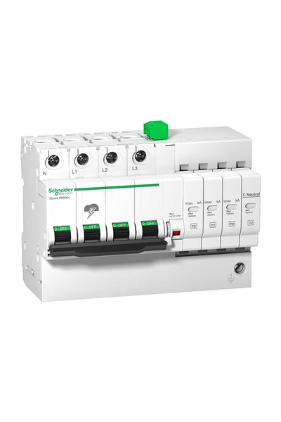 Schneider Electric - Schneider A9L16300 İQUİCK 8R 3P+ N Parafudr Schneider Electric - Schneider A9L16300 İQUİCK 8R 3P+ N Parafudr