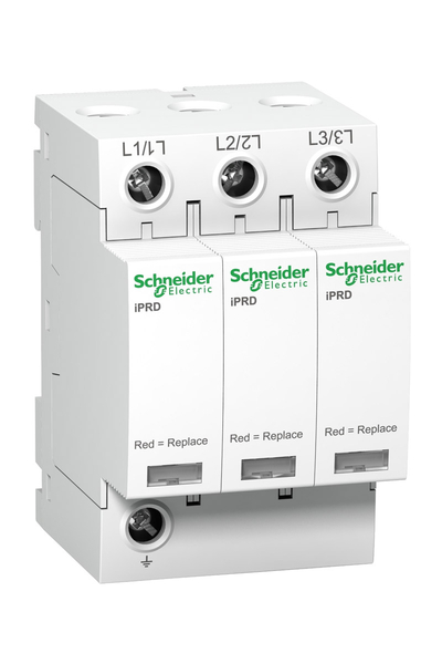 Schneider Electric - Schneider A9L20300 IPRD20 350V 3P+N Kartuşlu Parafudr Schneider Electric - Schneider A9L20300 IPRD20 350V 3P+N Kartuşlu Parafudr
