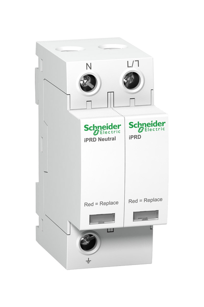 Schneider Electric - Schneider A9L40501 IPRD40r 350V 1P+N Uzaktan Aktarımlı Kartuşlu Parafudr Schneider Electric - Schneider A9L40501 IPRD40r 350V 1P+N Uzaktan Aktarımlı Kartuşlu Parafudr