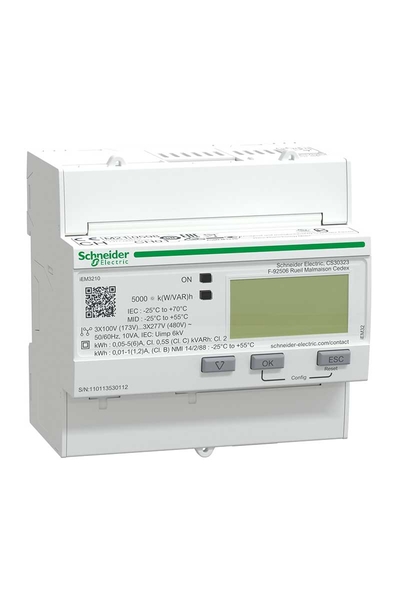 Schneider Electric - Schneider A9MEM3210 IEM3210 1 Dijital Çıkışlı Ct Enerji Ölçer Schneider Electric - Schneider A9MEM3210 IEM3210 1 Dijital Çıkışlı Ct Enerji Ölçer