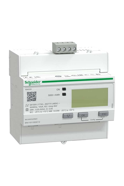 Schneider Electric - Schneider A9MEM3250 IEM3250 Rs485 2 Dijital Girişli Ct Enerji Ölçer Schneider Electric - Schneider A9MEM3250 IEM3250 Rs485 2 Dijital Girişli Ct Enerji Ölçer