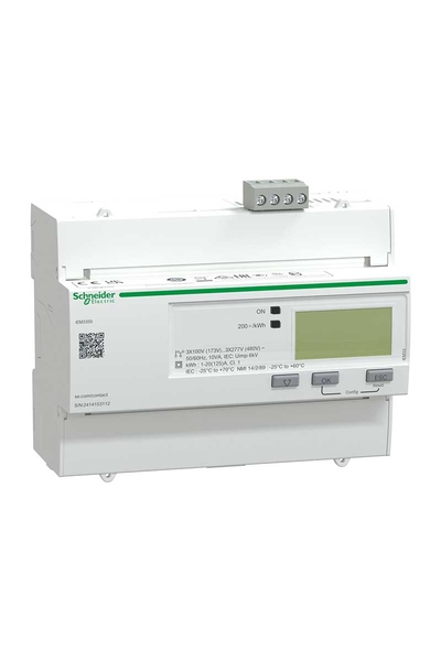 Schneider Electric - Schneider A9MEM3350 İEM3350 125A Modbus Enerji Ölçer Schneider Electric - Schneider A9MEM3350 İEM3350 125A Modbus Enerji Ölçer