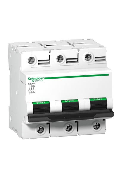 Schneider A9N18365 C120N 3x80A C Tipi Otomatik Sigorta - Thumbnail