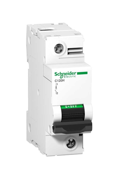 Schneider A9N18404 C120H 1P 125A B Tipi Otomatik Sigorta