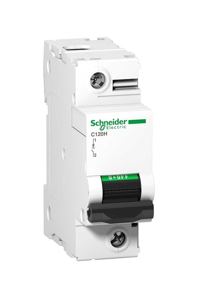 Schneider A9N18445 C120H 1P 63A C Tipi Otomatik Sigorta