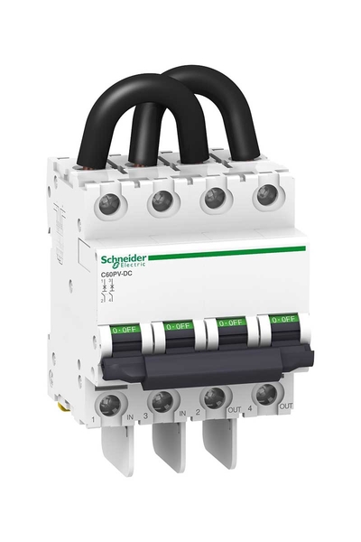 Schneider A9N61654 C60PV-DC 800V 2P 2A C Tipi Otomatik Sigorta