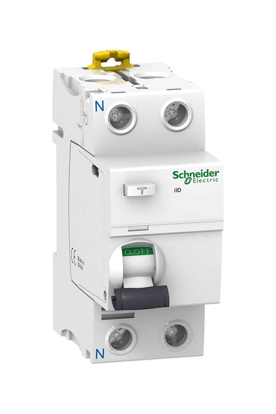Schneider Electric - Schneider A9R15280 İID 2P 300mA 80A AC Tipi Toprak Kaçağı Koruma Rölesi