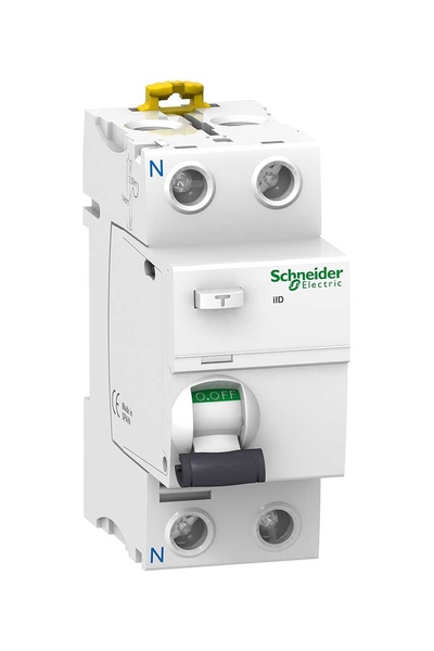 Schneider Electric - Schneider A9R15291 İID 2P 300mA 100A AC Tipi Toprak Kaçağı Koruma Rölesi