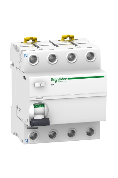 Schneider Electric - Schneider A9R35491 iID 4P 100A 300mmA-S Si Kaçak Akım Koruma Rölesi