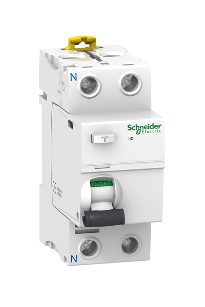 Schneider Electric - Schneider A9R44263  63A 2 Kutuplu 300mA Ac Tip Acti 9 İID Kaçak Akım Koruma Rölesi