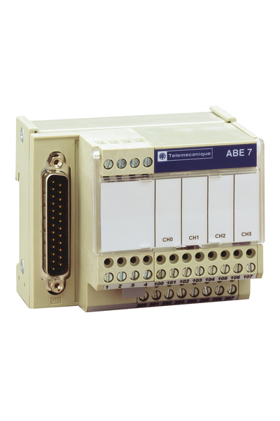 Schneider ABE7CPA412 Abe7 4 Termokuplörün Dağıtımı Bağlantı Alt Tabanı