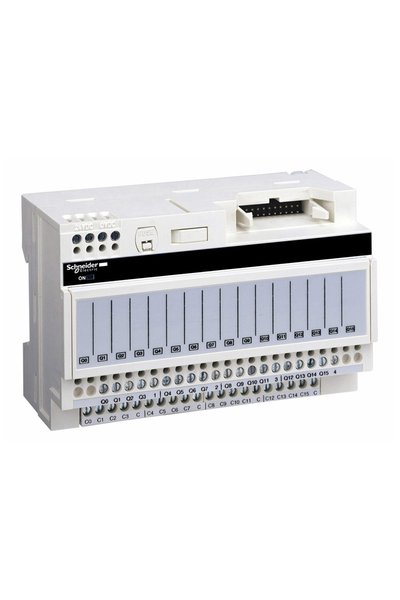 Schneider Electric - Schneider ABE7P16T111 ABE7 16 Kanallı Takılabilir Röle için Alt Taban