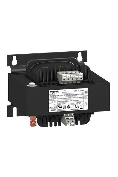 Schneider Electric - Schneider ABL6TS10G 230-400V 1x115V 100VA Gerilim Transformatörü