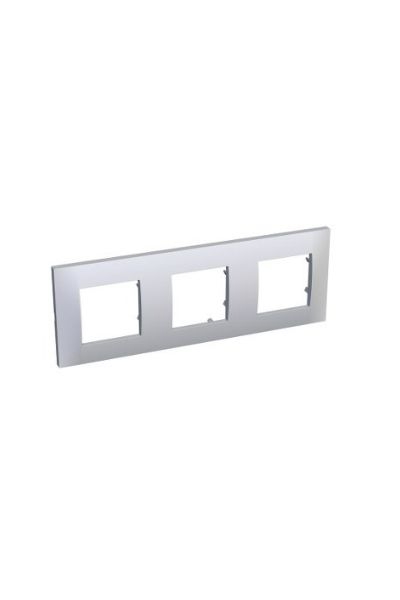 Schneider Electric - Schneider ALB45657 Altira 3lü Beyaz Çerçeve