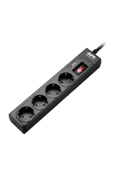 Schneider Electric - Schneider APC P43B-RS 4lü Akım Korumalı Priz Schneider Electric - Schneider APC P43B-RS 4lü Akım Korumalı Priz
