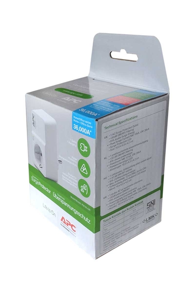 Schneider APC PM1W-GR 230V 1 Çıkışlı Akım Korumalı Priz - Thumbnail