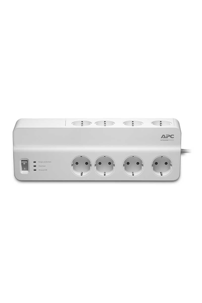 Schneider Electric - Schneider APC PM8-GR 230V 8 Çıkışlı Akım Korumalı Priz Schneider APC PM8-GR 230V 8 Çıkışlı Akım Korumalı Priz - Thumbnail